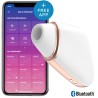 Stimulateur de Clitoris Connecté Love Triangle Satisfyer – Blanc
