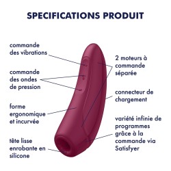 Stimulateur de Clitoris CURVY 1+ – Rose