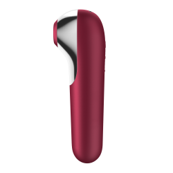 Stimulateur de Clitoris + Vibromasseur Dual Love – Rouge