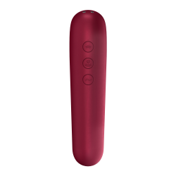 Stimulateur de Clitoris + Vibromasseur Dual Love – Rouge