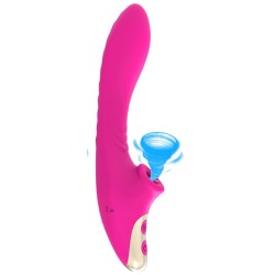 Stimulateur de Clitoris et Point G Dudu – 20 cm – Rose