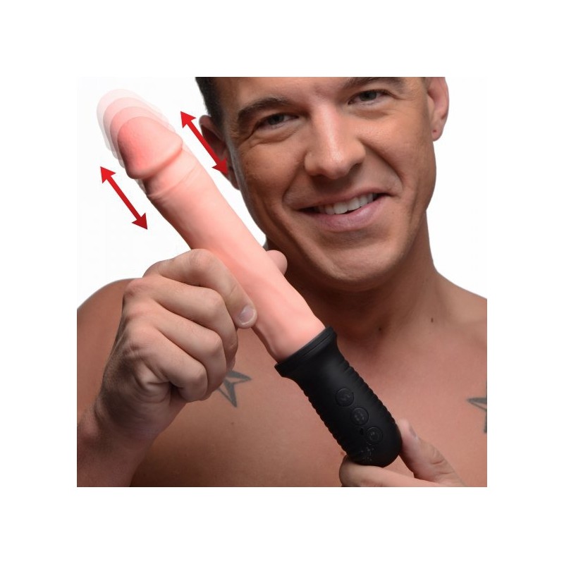 Gode Poignée avec Poussée Auto Pounder – 17 x 4 cm