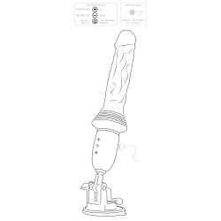 Fuck Machine Portable Magnum Opus Pro – 17 x 4 cm