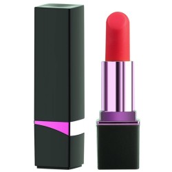 Mini Vibro Lipstick Rock – 8,7 x 2,3 cm – Noir