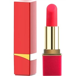 Mini Vibro Lipstick Rock – 8,7 x 2,3 cm – Rouge