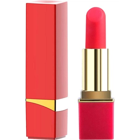 Mini Vibro Lipstick Rock – 8,7 x 2,3 cm – Rouge