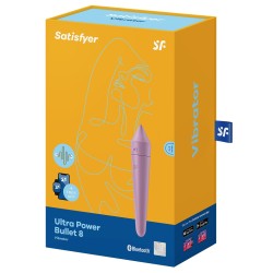 Stimulateur de Clitoris Ultra Power Bullet 8 – Satisfyer – Lilas