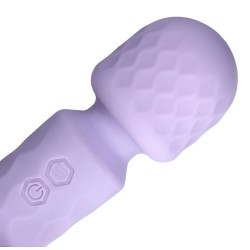 Mini Wand Vibrator Loveline – 12 cm Violet