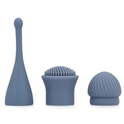 Le Thrill – Vibrateur Interchangeable 10 Vitesses – Bleu