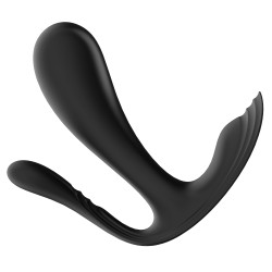 Stimulateur Connecté Top Secret+ – Satisfyer – 9 x 3 cm Noir