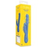 Vibro Rabbit Jetset – 14 x 3,5 cm Bleu