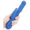 Vibro Rabbit Jetset – 14 x 3,5 cm Bleu