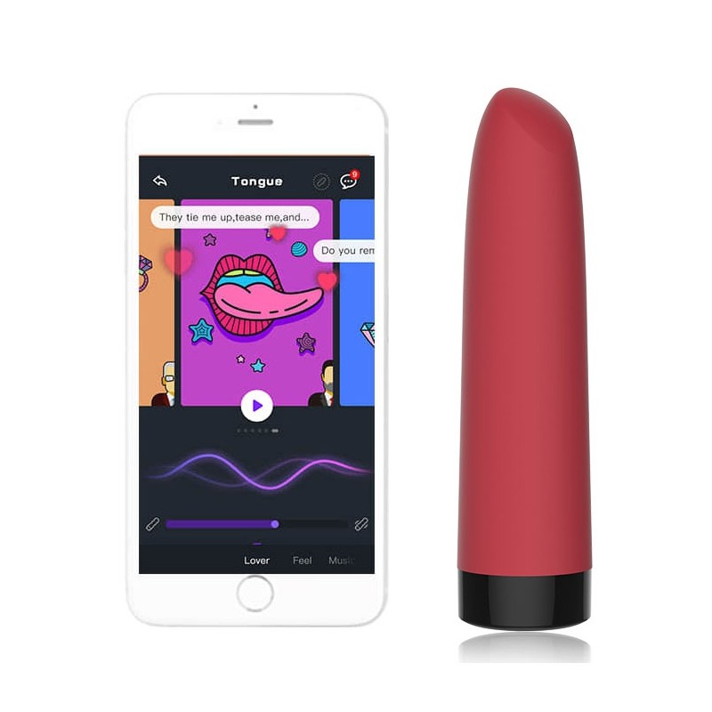 Stimulateur Vibro Awaken – Contrôle à distance – 9,5 x 2,4 cm