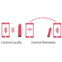 Stimulateur Vibro Awaken – Contrôle à distance – 9,5 x 2,4 cm