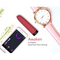 Stimulateur Vibro Awaken – Contrôle à distance – 9,5 x 2,4 cm