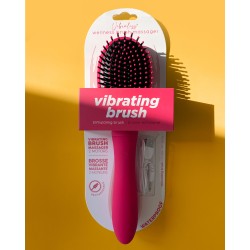 Brosse à Cheveux Vibrante Vibraliss – 11,5 x 3,3 cm Rose
