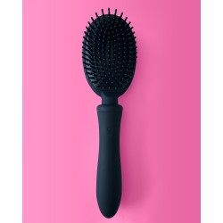 Brosse à Cheveux Vibrante Vibraliss – 11,5 x 3,3 cm Noir