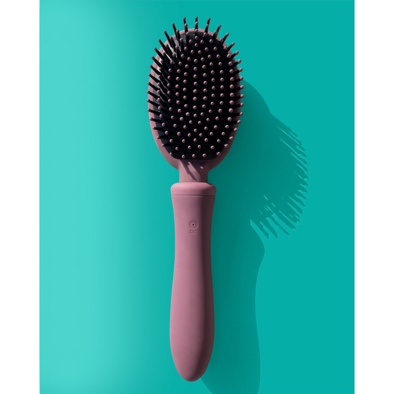 Brosse à Cheveux Vibrante Vibraliss – 11,5 x 3,3 cm Mauve