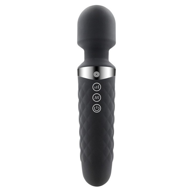 Vibro Wand One Key – Tête 42 mm Noir