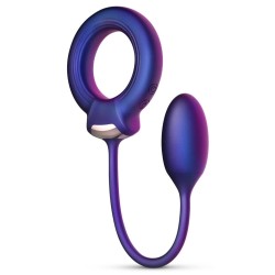 Cockring & Plug Vibrant Eclipse Hueman – 45 mm