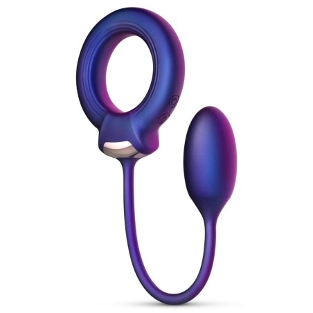 Cockring & Plug Vibrant Eclipse Hueman – 45 mm