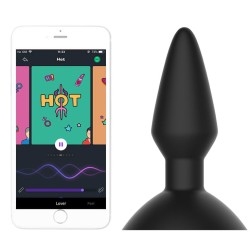 Plug vibrant contrôle à distance EQUINOX – 9 x 3,5 cm