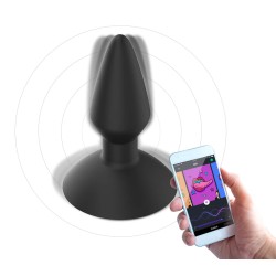 Plug vibrant contrôle à distance EQUINOX – 9 x 3,5 cm