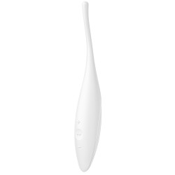 Stimulateur Twirling Joy Satisfyer – 17 cm – Blanc