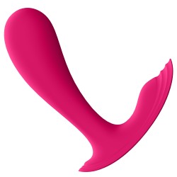 Stimulateur connecté Satisfyer Top Secret – 9 x 3 cm – Rose