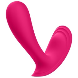 Stimulateur connecté Satisfyer Top Secret – 9 x 3 cm – Rose