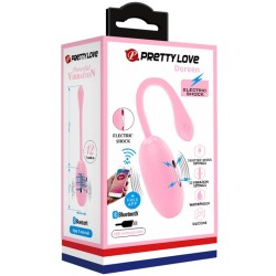 Oeuf vibrant connecté Électro Doreen Pretty Love – 7 x 3,4 cm – Rose clair