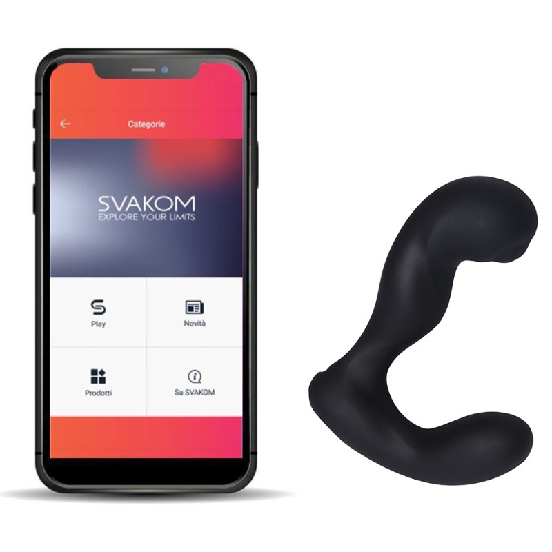 Stimulateur de prostate connecté Iker – 10 x 3,5 cm