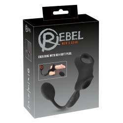 Ballstretcher Plug vibrant Ball Butt Rebel – 6,5 x 4 cm