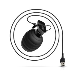 Masturbateur vibrant Mills Bomb – 10 vibrations