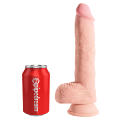 Gode réaliste King Cock 3D Triple Density – 10 - 20 x 5 cm