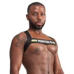 Harnais Élastique X-Back – Noir & Jaune