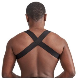 Harnais Élastique X-Back – Noir & Jaune