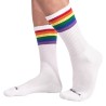 Chaussettes Gym Socks Rainbow Barcode Berlin – Blanches
