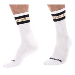 Chaussettes Bear Fetish Half Socks – Blanches