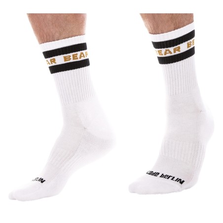 Chaussettes Bear Fetish Half Socks – Blanches