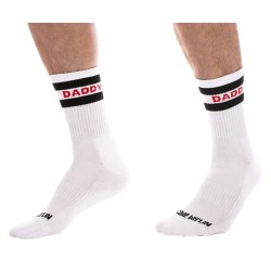 Chaussettes Daddy Fetish Half Socks – Blanches