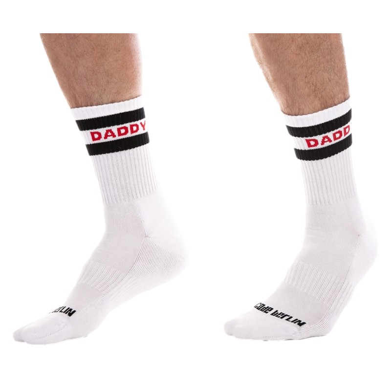 Chaussettes Daddy Fetish Half Socks – Blanches