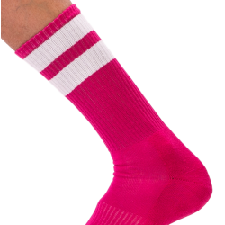 Chaussettes Gym Socks – Rose & Blanc