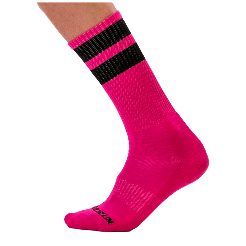 Chaussettes Gym Socks – Rose & Noir
