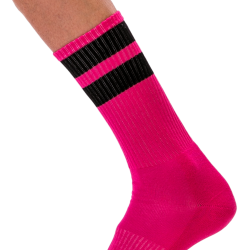 Chaussettes Gym Socks – Rose & Noir