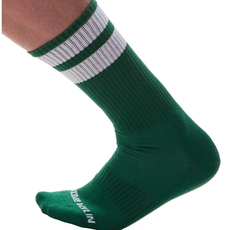 Chaussettes Gym Socks – Vert & Blanc