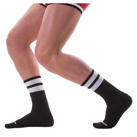 Chaussettes Gym Socks – Noir & Blanc