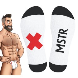 Chaussettes Mstr SneakXX – Blanches
