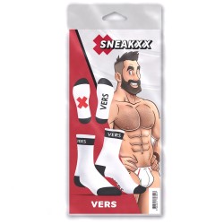 Chaussettes Vers SneakXX – Blanches