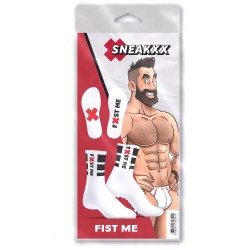 Chaussettes Fist me SneakXX – Blanches